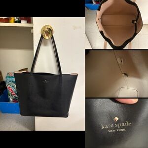 Kate Spade Black and Cream Tote